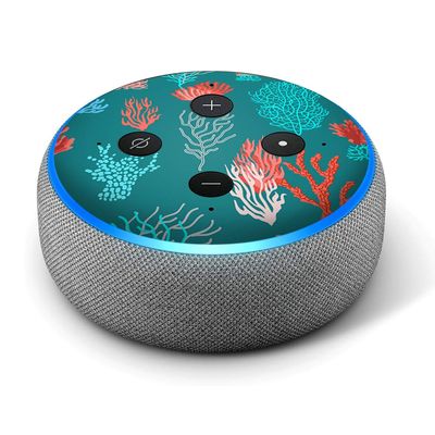 Bohemian 3 - Vinyl Decal Skin Compatible with Amazon Echo Dot 3rd Generation Alexa - Decorations for Your Smart Home Speakers, Great Accessories Gift for mom, dad, Birthday, Kids