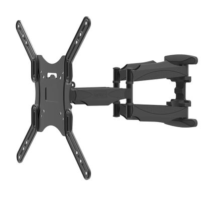 Kanto M600 Full Motion TV Wall Mount for 26" - 55" TVs | Articulating Arm | 18.3" Extension | Sits 2.2" from Wall | Up to 180 Swivel and 17 of Tilt | VESA Compatible | Heavy-Duty Steel | Black