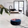 Distressed USA Flag - Vinyl Decal Skin Compatible with Amazon Echo Dot 3rd Generation Alexa - Decorations for Your Smart Home Speakers, Great Accessories Gift for mom, dad, Birthday, Kids view 3
