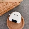 SGVAHY Cute Case for Airpods 1&2, Creative Sushi Rice Mini Case Kawaii Fun Cool Soft Silicone Skin with Keychain Wireless Charging Box Airpods 1 & 2 (Sushi Rice) view 2