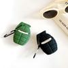 SGVAHY Cute Case for Airpods 1&2, Creative Bomb Mini Case Kawaii Fun Cool Soft Silicone Skin with Keychain Wireless Charging Box Airpods 1 & 2 (Bomb Black) view 3