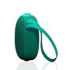 Portable Speaker, Wireless, Built in Strap, Wrap Around Hand, Rubberized Design, Excursion Pro Round Wireless- Green view 3
