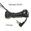 EXMAX HWE-05 Wired Over Ear Headphone Airplane Disposable Stereo Headsets Earbuds Adjustable Earphone with 3.5mm Plug for Tablets Computers MP3 FM Radio Receiver view 4