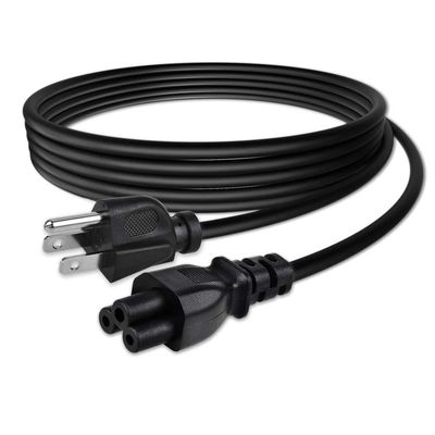 ABLEGRID 6ft UL Listed 3 Pin AC Power Cord Outlet Socket Cable Plug for Laptop Dell/IBM/HP-Compaq