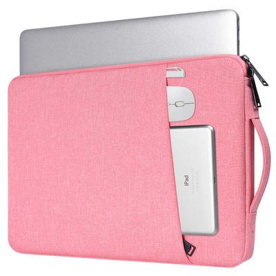 14 Inch Laptop Sleeve Case Bag for Asus Chromebook Vivobook14, Samsung Galaxy Chromebook Go, Lenovo ThinkPad 14/ Flex/Yoga, Dell Latitude, Acer HP Chromebook(Pink)