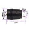 AAOTOKK Micro DC Power Adapter DC5.5x2.1mm to Micro USB 5V DC Power Supply Charging Cables Connector for Cellphone, Tablet,MP3 and Micro USB Device.(2Pack-Micro) view 2