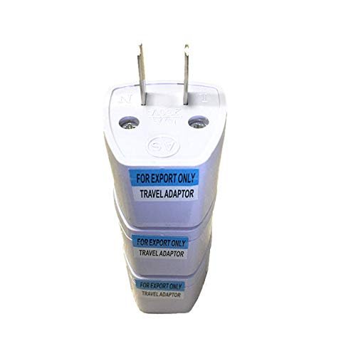 100 Pcs/Lot Universal EU US AU to US AC Travel Power Plug Charger Adapter Converter Travel Adaptors