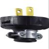 Leviton 010-48646-02e 15a 125v Black Non-Grounding Replacement Plug view 2