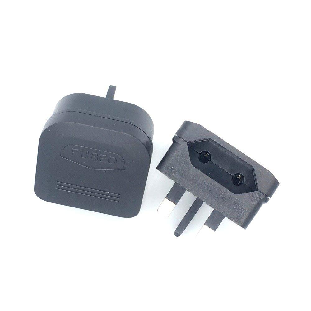 1Pc European Euro EU 2 Pin to UK 3Pin Power Socket Travel Plug Adapter Converter New