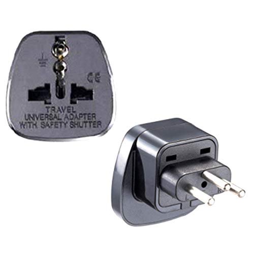 10pcs/lot Universal Travel Adapter Electric Plugs Sockets Converter EU AU US UK to Switzerland Travel Plug 3 Round Pin Adaptor