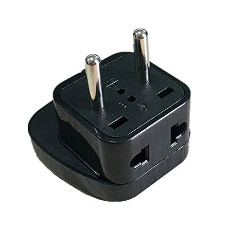 10pcs Travel Adaptor/Plug Converter in BlackCE Marked U.A.E South America E.U. Russia China