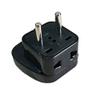 10pcs Travel Adaptor/Plug Converter in BlackCE Marked U.A.E South America E.U. Russia China view 1