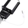 Z07-5S 3.5mm USB Cable Connection Extendable Self Portrait Selfie Handhold Stick Monopod with Adjustable Holder (Black) view 4