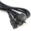 100pcs AU Plug Power Cord 2 Pin Prong Australian C7 Figure 8 Power Supply Cable 1.2m 4ft for Battery Chargers PSP 4 AC Adapters view 1