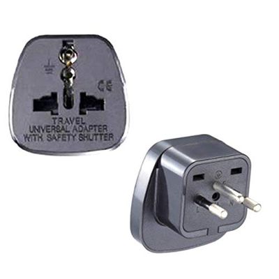 10pcs/lot Universal UK/US/EU to Switzerland Swiss AC Power Plug Travel Adapter Converter