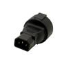 1PC Power Plug Adapter IEC 320 C14 to EU European German Female Power Adapter for PDU UPS IEC320 Germany French Female Socket view 1
