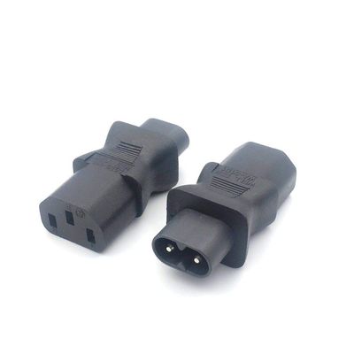 IEC 320 C7 Male to C13 3Pin Female Power Adapter C14 to C8 C7 to C13 IEC 3Pin Female to 2Pin Male