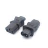IEC 320 C7 Male to C13 3Pin Female Power Adapter C14 to C8 C7 to C13 IEC 3Pin Female to 2Pin Male view 1