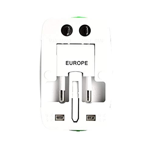 2 USB Power Socket Charging Port All in One Universal Worldwide Travel Wall Charger AC Power AU UK US EU Plug Adapter Adaptor