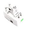 2 USB Power Socket Charging Port All in One Universal Worldwide Travel Wall Charger AC Power AU UK US EU Plug Adapter Adaptor view 2