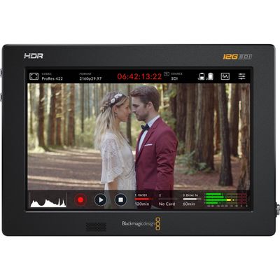 Blackmagic Design Video Assist 7" 12G-SDI/HDMI HDR Recording Monitor (HYPERD/AVIDA12/7HDR)