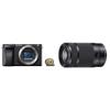 Sony Alpha a6400 Mirrorless Camera: Compact APS-C Interchangeable Lens Digital Camera and Sony E 55-210mm F4.5-6.3 Lens for Sony E-Mount Cameras (Black)