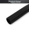 Othmro 1pcs 1.14inch ID 8.2ft Electrical Conduit, Non-Split Wire Loom Tubing Corrugated Tube, Flexible Polyethylene Hose Cover for Home Outdoor Automotive Marine Wire Harness Wrap Cover Sleeve Black view 3