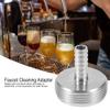 Stainless Steel Beer Tap Faucet Attachment Adapter Accessories Kitchen Spray Nozzle Faucet Sprinkler Adapter 1/4 view 3