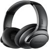 Soundcore Life Q20 Hybrid Active Noise Cancelling Wireless Bluetooth Headphones Over Ear with 40H Playtime, Hi-Res Audio, Deep Bass, Memory Foam Ear Cups and Headband (Renewed) view 1