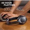 Soundcore Life Q20 Hybrid Active Noise Cancelling Wireless Bluetooth Headphones Over Ear with 40H Playtime, Hi-Res Audio, Deep Bass, Memory Foam Ear Cups and Headband (Renewed) view 2