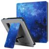 CaseBot Stand Case for Kindle Oasis (10th/9th Generation, 2019/2017 Release) - Premium PU Leather Sleeve Cover with Card Slot and Hand Strap, Starry Sky view 1