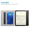 CaseBot Stand Case for Kindle Oasis (10th/9th Generation, 2019/2017 Release) - Premium PU Leather Sleeve Cover with Card Slot and Hand Strap, Starry Sky view 4