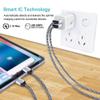 Charger Block, USB Wall Charger, Double USB Fast Charging Cube Block charger Box, 2.1A Phone CHARGERr Power Adapter 3Pack for iPhone 17 16 15 14 13 12 11 Pro Max XS XR X 8 Samsung Galaxy S25 Ultra A17 view 4
