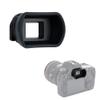 Kiwifotos Long Soft Viewfinder Eyecup Eyepiece for Canon EOS 90D 80D 70D 60D 77D 6D Mark II 5D Mark II Rebel T7 T6 T5 T100 T8i T7i T6s T6i T5i T4i T3i T2i T1i SL3 SL2 SL1 4000D 50D 40D 30D and More view 1