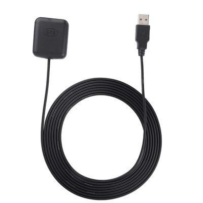 Car Active Antenna, Multi Functional 2 in 1 USB Interface Aerial Connector Cable, /9.84ft Car Antenna Adapter with 3 Meters RG174 Cable Antenna Connect Computer and Add