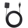 Car Active Antenna, Multi Functional 2 in 1 USB Interface Aerial Connector Cable, /9.84ft Car Antenna Adapter with 3 Meters RG174 Cable Antenna Connect Computer and Add view 1