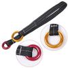 Alomejor Safety Lanyard 120CM Outdoor Climbing Tree Belt with Hanging Rings Tree Climbing Safety Equipment view 3