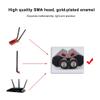ASHATA 2Pcs M.2 Antenna 2.4GHz 5.8GHz 8dBi RP-SMA Male, with 2 x 4 to RP SMA Male Cable, for M.2 NGFF Network Card Adapter Laptop view 3