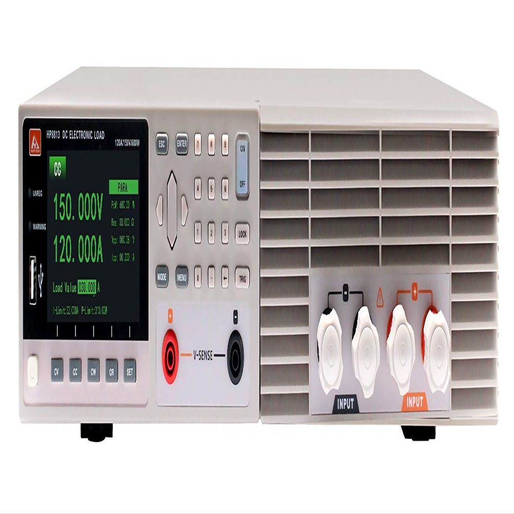 HP8813 DC Electronic Load with 150V 120A 600W Battery ah Tester