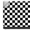 13 inch Universal Laptop Notebook Skin Vinyl Sticker Cover Decal Fits 13 Inch HP Lenovo Apple Mac Dell Compaq Acer - Checkerboard, Checkers view 3