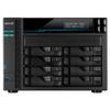 Asustor Lockerstor 8 AS6508T 8 Bay NAS - Network Storage Enclosure, Quad Core 2.1GHz CPU, 8GB RAM DDR4, M.2 NVMe SSD view 3