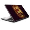 13 inch Universal Laptop Notebook Skin Vinyl Sticker Cover Decal Fits 13 Inch Major Brand laptops - Tiger on Fire view 1