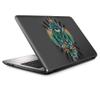 13 inch Universal Laptop Notebook Skin Vinyl Sticker Cover Decal Fits 13 Inch HP Lenovo Apple Mac Dell Compaq Acer - Owl Eye Tattoo Art view 1