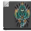 13 inch Universal Laptop Notebook Skin Vinyl Sticker Cover Decal Fits 13 Inch HP Lenovo Apple Mac Dell Compaq Acer - Owl Eye Tattoo Art view 3