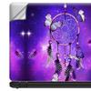 13 inch Universal Laptop Notebook Skin Vinyl Sticker Cover Decal Fits 13 Inch HP Lenovo Apple Mac Dell Compaq Acer - Dreamcatcher Butterflies Purple view 3