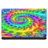 13 inch Universal Laptop Notebook Skin Vinyl Sticker Cover Decal Fits 13 Inch Major Brand - Trippy Color Swirl view 2