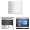 Decalrus - Protective Decal for HP ProBook 440 G5 (14" Screen) Laptop Silver Texture Brushed Aluminum Skin case Cover wrap BAhpProbk440_G5Silver view 1