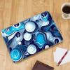 13 inch Universal Laptop Notebook Skin Vinyl Sticker Cover Decal Fits 13 Inch HP Lenovo Apple Mac Dell Compaq Acer - Mixed Blue Bubbles Glass view 4