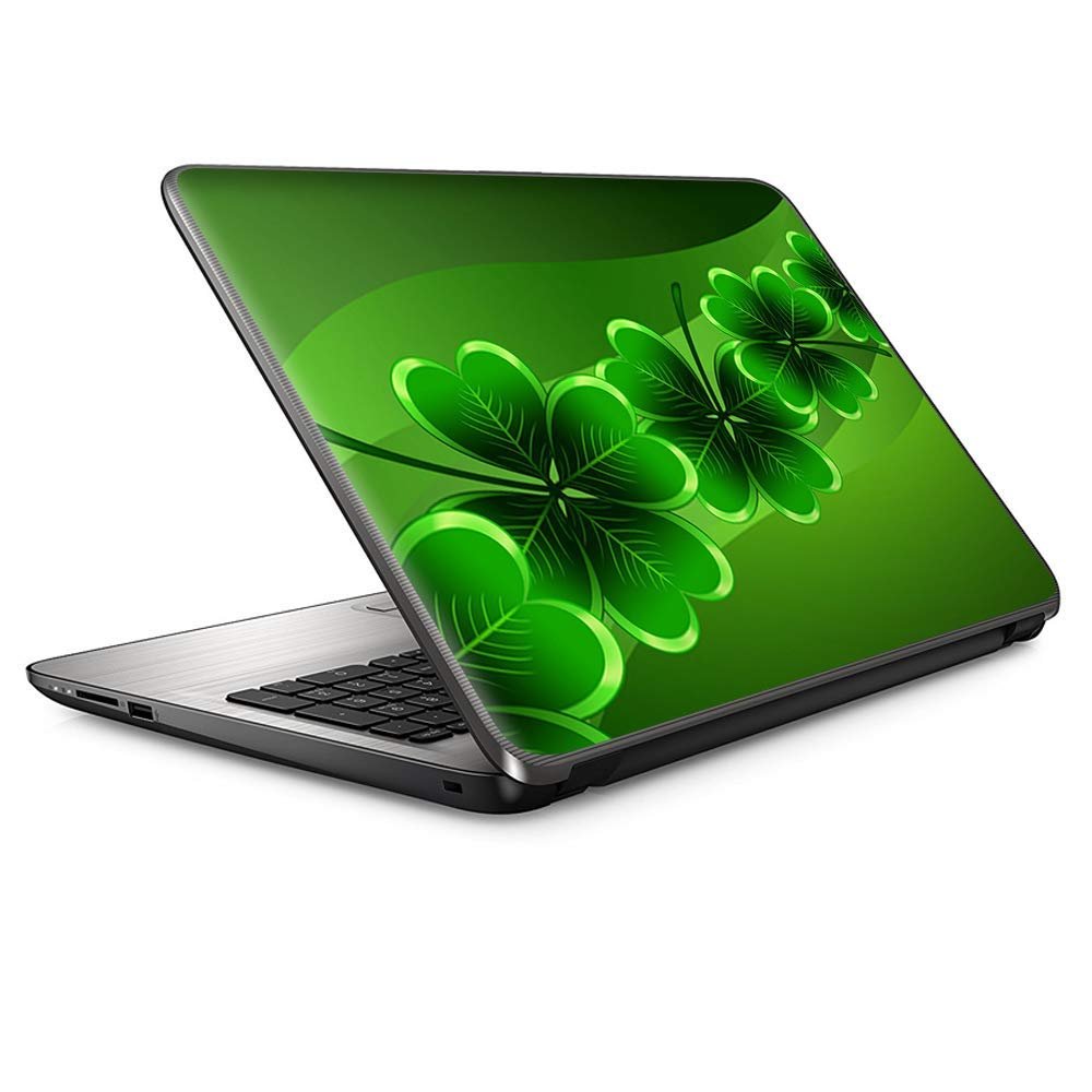 13 inch Universal Laptop Notebook Skin Vinyl Sticker Cover Decal Fits 13 Inch HP Lenovo Apple Mac Dell Compaq Acer - Shamrocks 4 Leaf Clover