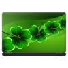 13 inch Universal Laptop Notebook Skin Vinyl Sticker Cover Decal Fits 13 Inch HP Lenovo Apple Mac Dell Compaq Acer - Shamrocks 4 Leaf Clover view 2